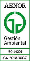 Certificado Aenor ISO 14001